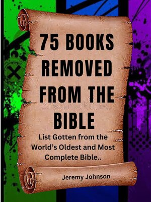 cover image of 75 Books Removed from the Bible